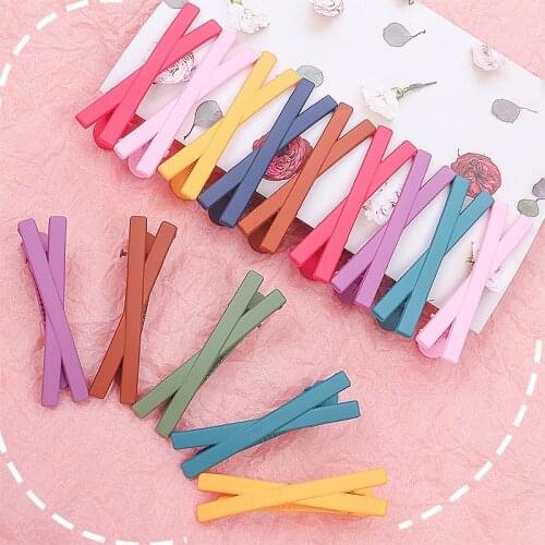 Girls Hair Pin Sweet Hair Styling Tools Baby Clip Hair Accessories Kids Candy Color Hair Wear Children Birthday Gift Headdress