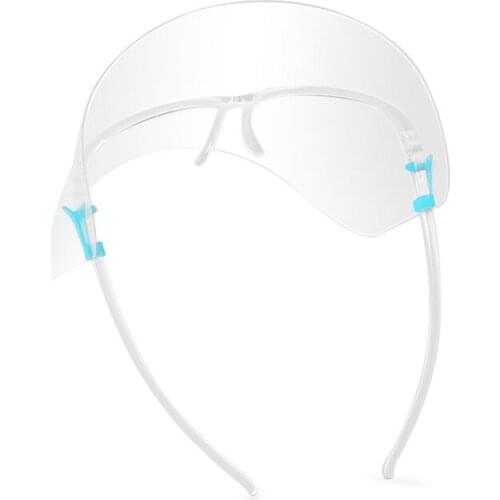 1Pcs Faceshield Transparent Full Face Cover Onion Goggles Safety Film Tools Anti-oil Kitchen Outside Use Dropshipping