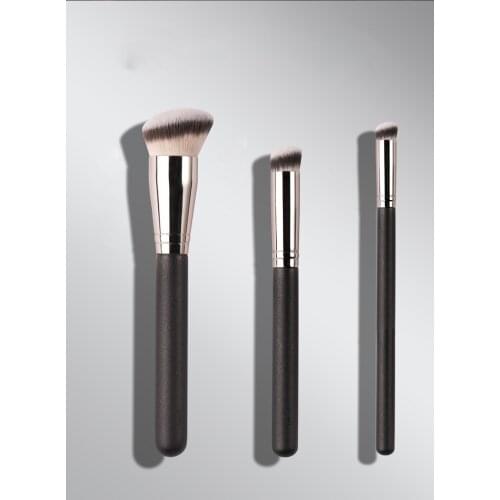 3pcs/set No Logo Beveled Foundation Makeup brushes Concealer small partial detail foundation liquid cream make up brushes