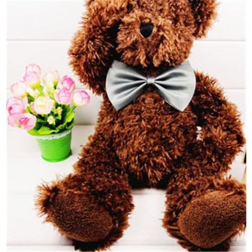 40cm Adjustable Dog Cat Bow Tie Puppy Pets Neck Tie Pet Supplies Kitten Cat Dog Collar Strap Cat Dog Grooming Accessories 1PC