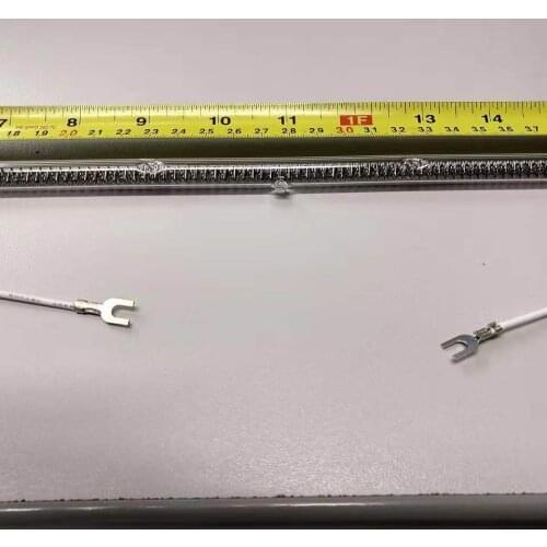 503mm Quartz infrared tube IR heater lamp for for plastic blow molding