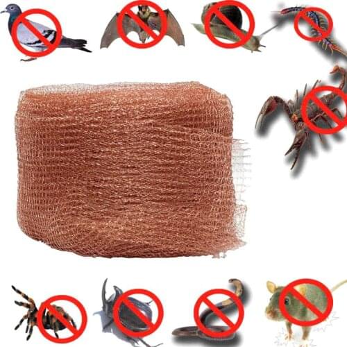 6M Copper Mesh Home Garden Rodent Control Snake Bat Cave Insect Pest Control Tool P15D