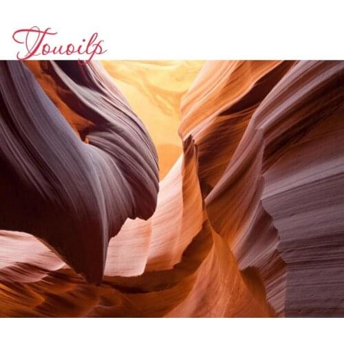 TOUOILP Full Square/Round Drill 5d DIY Diamond Painting"abstract Antelope Canyon"Embroidery Cross Stitch Mosaic Home Decor Gift