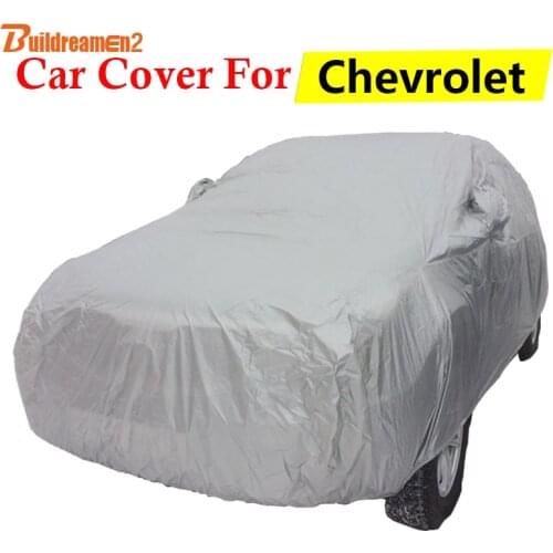 Buildreamen2 Car Cover Auto Sun Rain Snow Protector Scratch Resistant Cover Anti-UV Dust Proof For Chevrolet Epica Blazer Cobalt