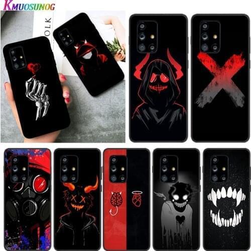 Devil Bad Boy Anime for Samsung Galaxy A91 A81 A71 A72 A51 A52 A42 A41 A31 A21 A12 A11 A01 UW Black Phone Case