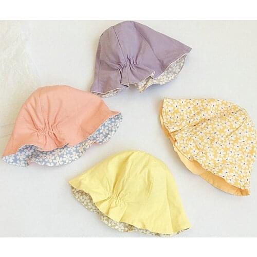 Children Hat Summer Printing Cap For Boys And Girls Kids Sun Caps Cartoon Baby Hats 0 months to 2 years