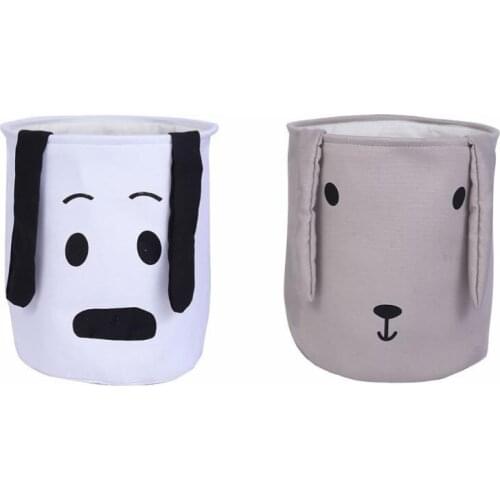 EVA Cartoon Thick Dog Waterproof Laundry Hamper Folding Clothes Storage Baskets Home decoration kids toy organizer Bucket