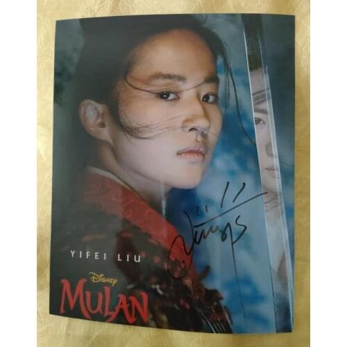 Hand signed Liu Yifei Crystal Liu autographed photo poster picture 8*10 free ship 092020C