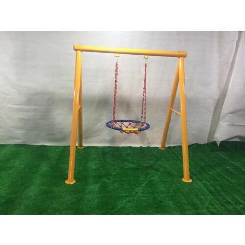 Outdoor baby swing chair playground childrens plastic slide garden toys seat kids monkey bars set children child swing nest Q99