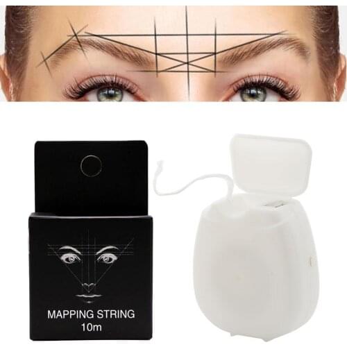 Mapping pre-ink string For Microblading eyebow Make Thread Eyebrow Permanent Liners Tool Positioning Dyeing Measuring Semi A6R5
