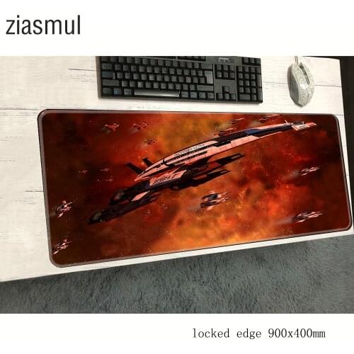 Mass effect mouse pad 900x400x2mm mats Birthday Computer mouse mat gaming accessories Customized mousepad keyboard games gamer