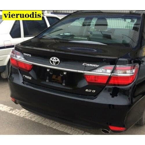 Red Reflective light spoiler For toyota camry spoiler 2006 to 2011 year high quality ABS Rear Wing Primer Color Camry Spoiler