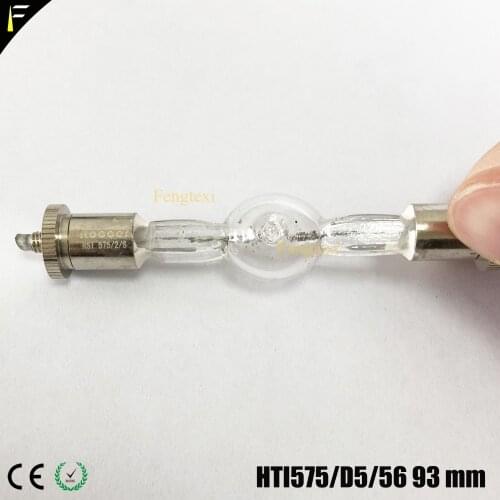 Mental Halide Lamp Bulb HTI575/D5/56 93 mm HTI 575w SFc10-4 5600K Stage Moving Head Light Lamp Lighting Bulb
