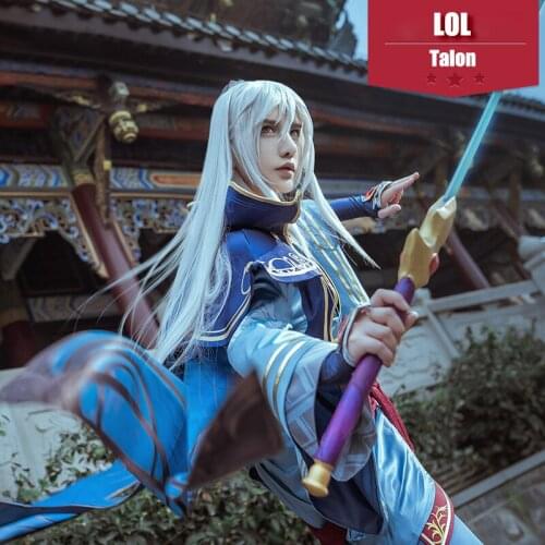 Anime LOL Talon Game Cosplay Costume Men Halloween Carnival Party Uniform Brand New
