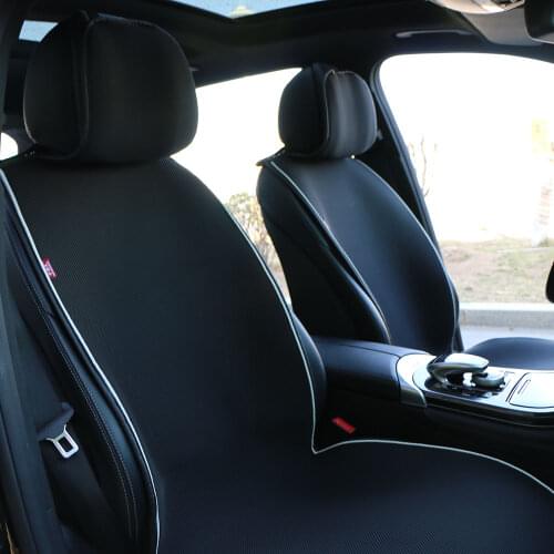 2 Piece Summer Car Seat Cover / sandwich Breathable Cushion / SUV Car Cloak Pad/Five-seat car cloak pad