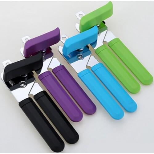 Stainless Steel Professional Tin Manual Can Opener Craft beer Grip Opener Cans Bottle Opener kitchen gadgets Multifunctional