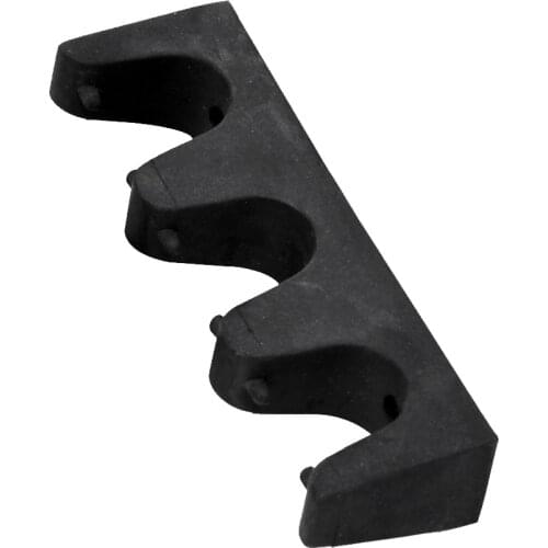 New Billiard Cue Holder Rubber 3 Cue Pool Snooker Billiard Table Wall Rack Cue Rest Holder Rack