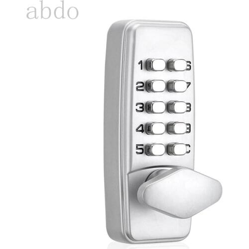 380B Digital Password Door Lock Mechanical Code Keyless Entry Door Lock Waterproof Generation Password Electronic Lock