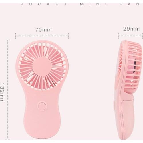 100% Brand New High Quality Mini Portable Pocket Fan Cool Air Hand Held Travel Cooler Cooling Mini Fans Power By 3x AAA Battery