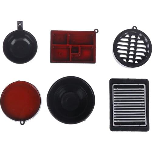 1:12 Cooking Utensil Pressure Cooker Autoclave Toy Simulation Kitchen Tools 1:12 Scale Dollhouse Miniature Kitchen