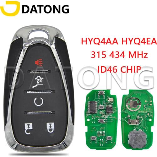 Datong World Car Remote Control Key For Chevrolet Camaro Equinox Cruze Malibu Spark HYQ4EA HYQ4AA ID46 PCF7952 Origianl Chip