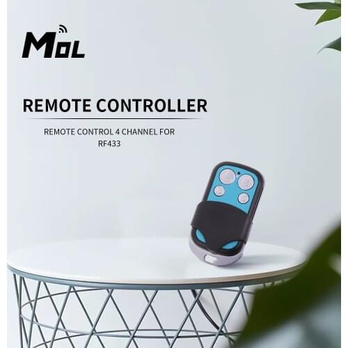 Wit House Wireless Universal RF433 Remote Controller /433 Mhz EV1527 Remote Control 4 Channel For Sonoff 433mhz series