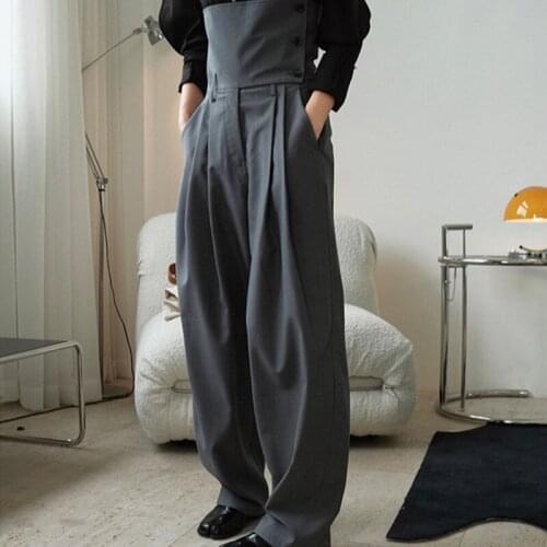 2021 New Summer Casual Ladies Pants Cotton Loose High Waist Women Bottoms Fashion Elegant High Quality Female Trousers T84