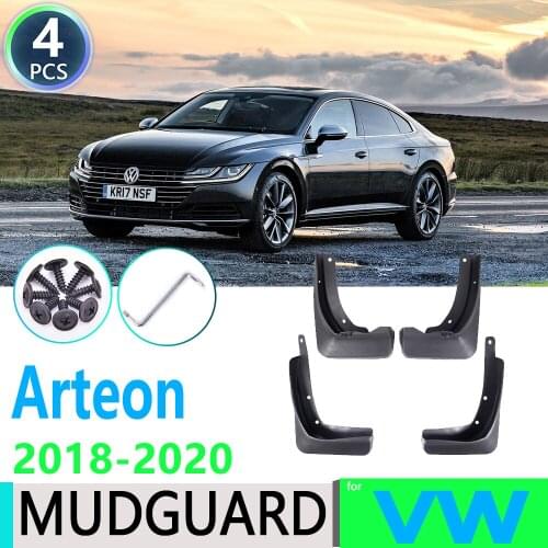 For Volkswagen VW Arteon 2018 2019 2020 Car Fender Mudguard Mud Flaps Guard Splash Flap Car Accessories