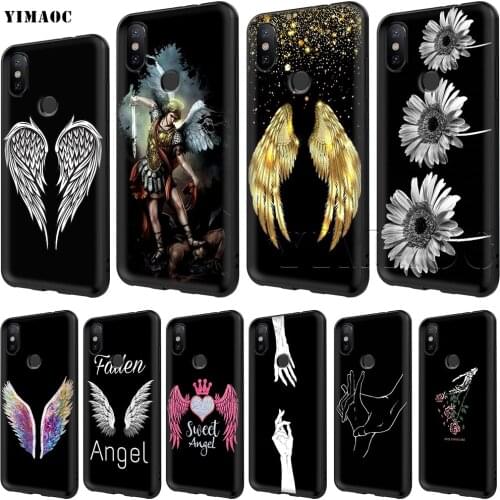 Angel Wings Case for Xiaomi Redmi MI Note MAX 3 6a 7 6 8 9 10 GO SE A1 A2 A3 Lite 8A F1 Pro