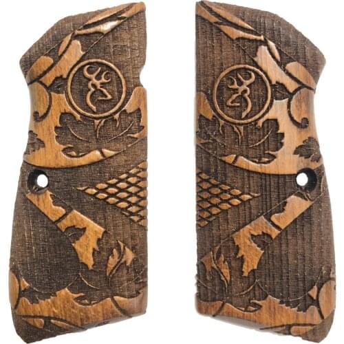 Belgium Browning 14 PCs Browning Model Laser Cutting Wooden Grip Mod2