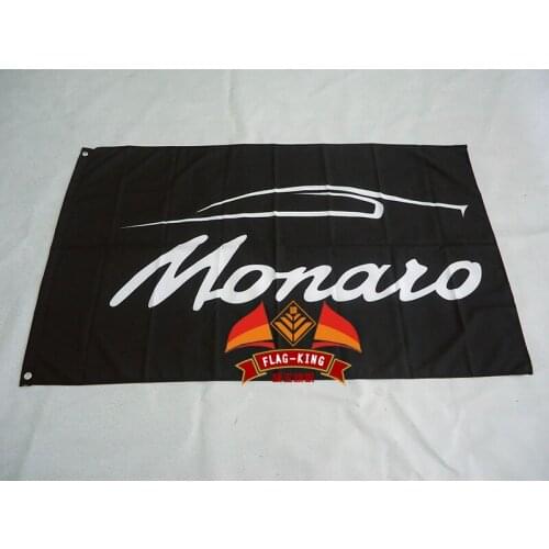 For monaio car racing 3*5 feet flag,monaio 90*150CM 100% polyester banner