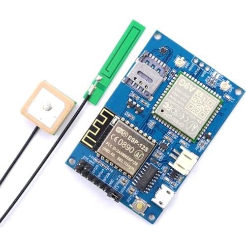 Hot Selling ESP8266 Nodemcu ESP-12S A9G GSM GPRS+GPS IOT Node V1.0 Module IOT Development Board All in One WiFi GPS Tracking