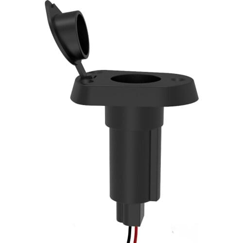Marine Boat Navigation Stern All-Round Light Plastic Plug-in Straight Base