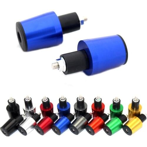 Motorcycle accessories CNC 7/8 '' 22 MM handlebar cap plugs for SUZUKI HAYABUSA GSXR1300 1999- 2017