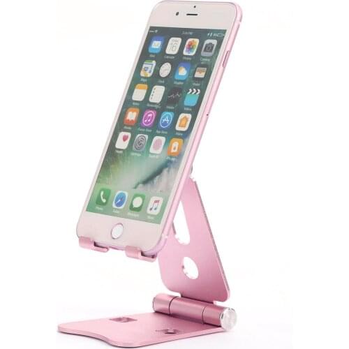 Desk Mobile Phone Holder Aluminum AlloyTablet Stand 270 Degree Rotatable For iPhone iPad Xiaomi huawei Foldable Stand