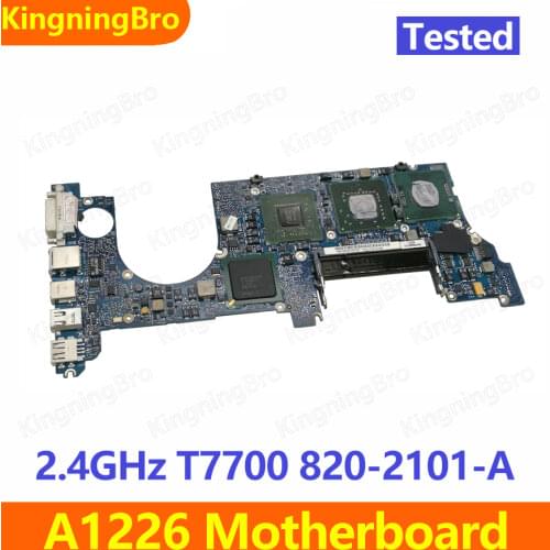 Original Motherboard For Macbook Pro 15" A1226 Logic Board 2007 Year CPU 2.4GHz T7700 820-2101-A G84-602-A2