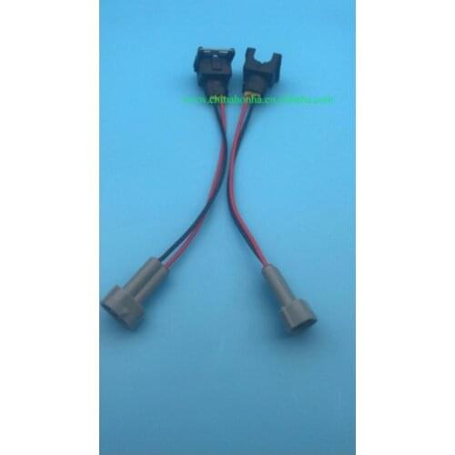 EV1 Female Fuel Injector Connector 750cc 1000cc 650cc ev6 ev14 rb26dett gtst rb26 rb25 7mgte 2jzgte 1jzgte 2jz 1jz wire harness