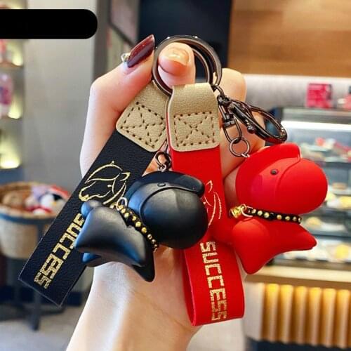 Nordic Wind Horse Key Fods Cute Fashion Keychain Bag Pendant Couple Accessories Creative Gifts