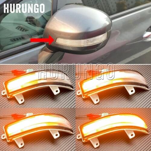 LED Car Side Wing Rearview Mirror Sequential Dynamic Turn Signal Light Blinker Lamp For Civic 9th 2011-2015 Jade Crider City