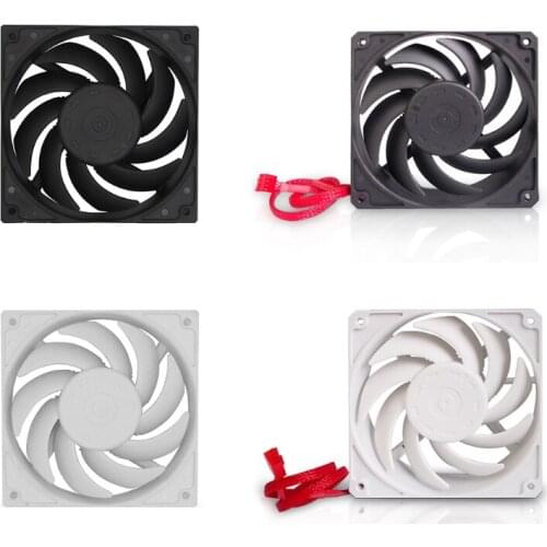 120mm CPU Cooling Fan Large Air Volume Silent PWM Fan Chassis Radiator Cooler Low Profile 12V DC 4pin CPU Cooler