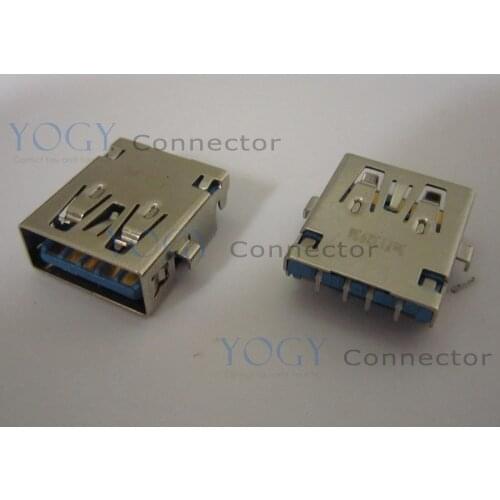 10pcs USB 3.0 Jack fit for Acer Chromebook C720, ASUS X401 X401A X500LA X540S X550E Series Laptop motherboard usb connector port