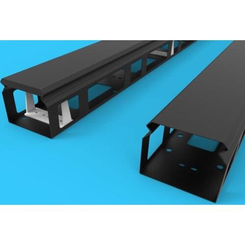 2M 42U vertical wire slot open way rack 800 wide cabinet vertical trough wide wide wire groove