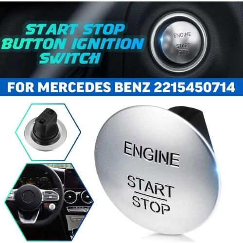 2215450714 Start Stop Push Button Ignition Switch Keyless For Mercedes-Benz CL550 E350 S550 GLK350 SLK200 CLS350 SLK350