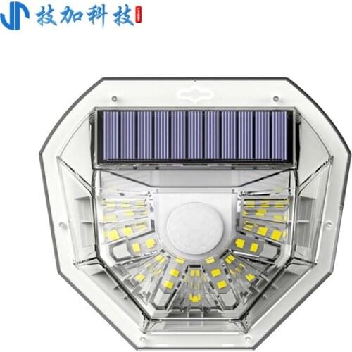 40LED solar lamp wall wash wall decorative light courtyard decorative light transparent small wall light