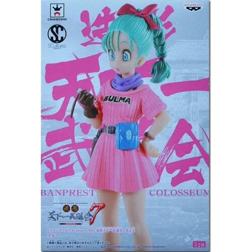 BANDAI Banpresto Dragon Ball - Scultures 7 Vol.5 Bulma Right PVC Figure BP37506