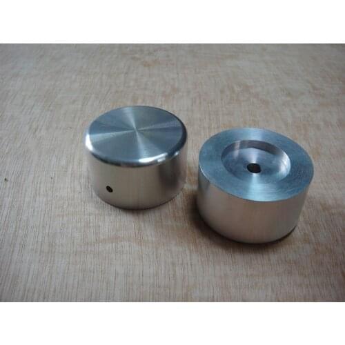 Diameter 39mm high 30mm solid aluminum volume knob potentiometer knob HIFI audio accessories