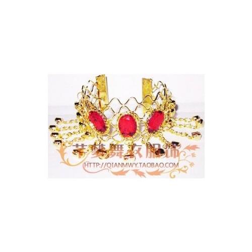 Belly dance hand ring indian dance bracelet armlet arm chain dance armlessly bracelet