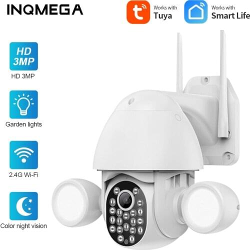 INQMEGA 3M TNYA camera day and night full-color AI function, support motion detection, suitable for outdoor installation
