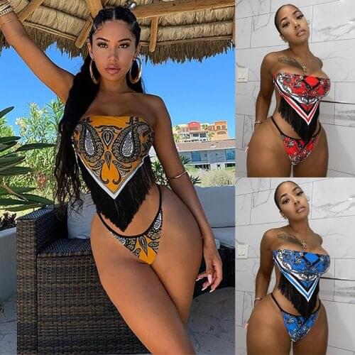 Two Piece Swimsuit 2021 Girl Beach Bathing Suit Swimwear Vintage Bathing Suit Biquini Set Sexy Swimsuit Femme Bikini Set