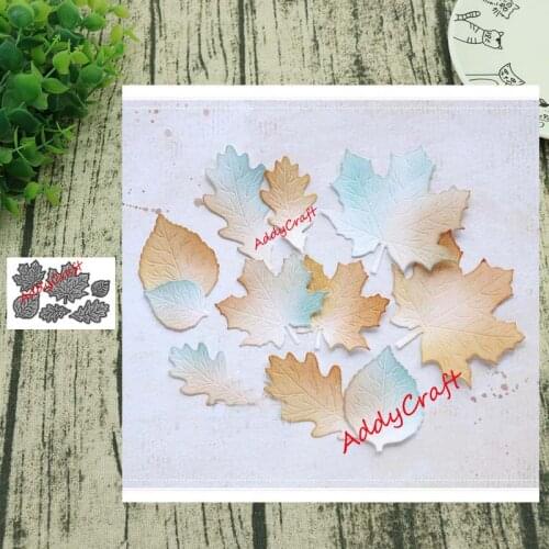 Metal Cutting Dies 6pc leaf Scrapbooking Stencil Craft Cut Die For DIY Card Crafts Handmade